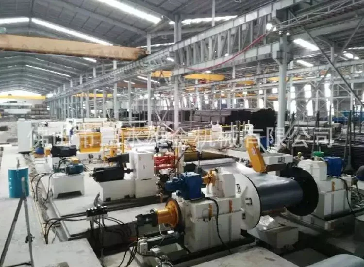 Entrega da linha de corte longitudinal pesada de 32 mm na Indonésia